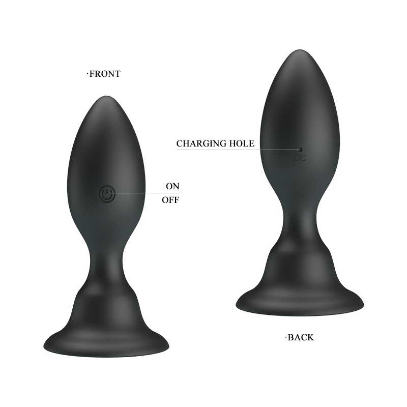 plug anal vibrant trigger 10 x 33 cm 3