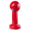 plug anal zizi big pop 13 x 6 cm rouge