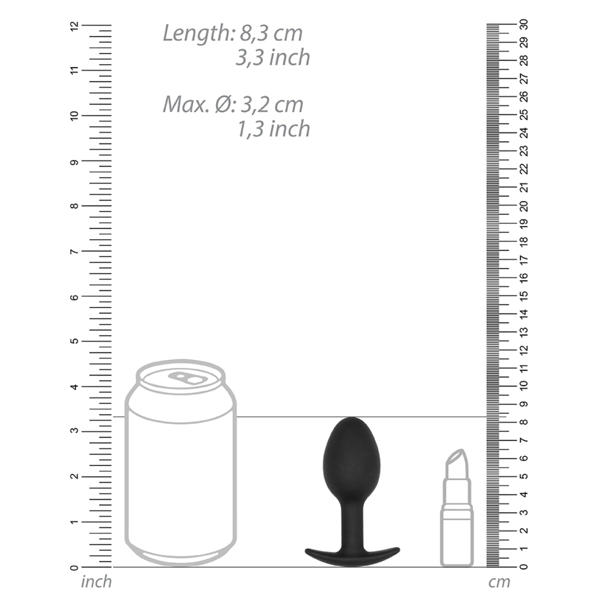 plug avec bille sono n89 8 x 32cm 4
