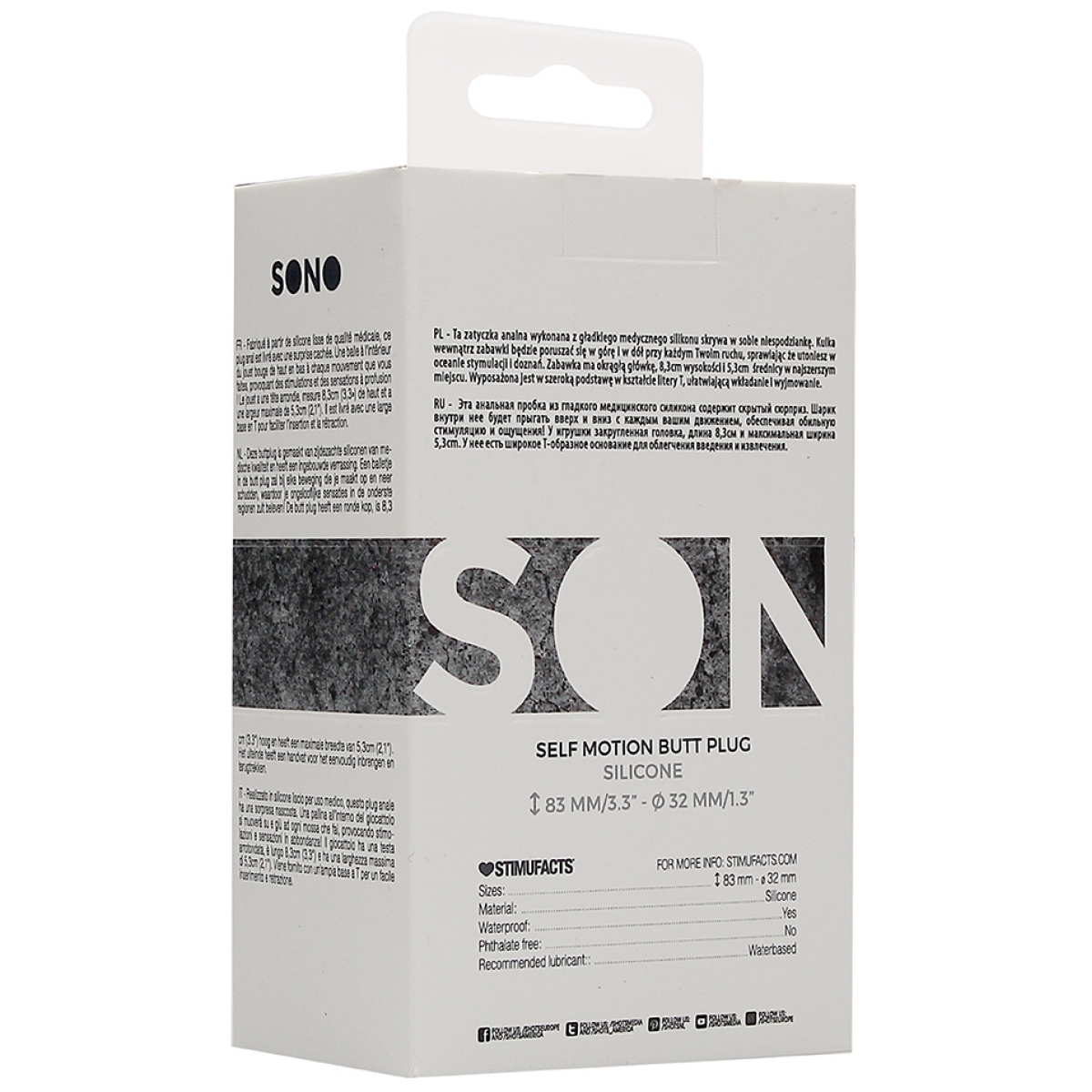 plug avec bille sono n89 8 x 32cm 5