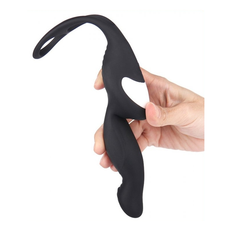plug avec cockring langer p spot 10 x 3 cm 2