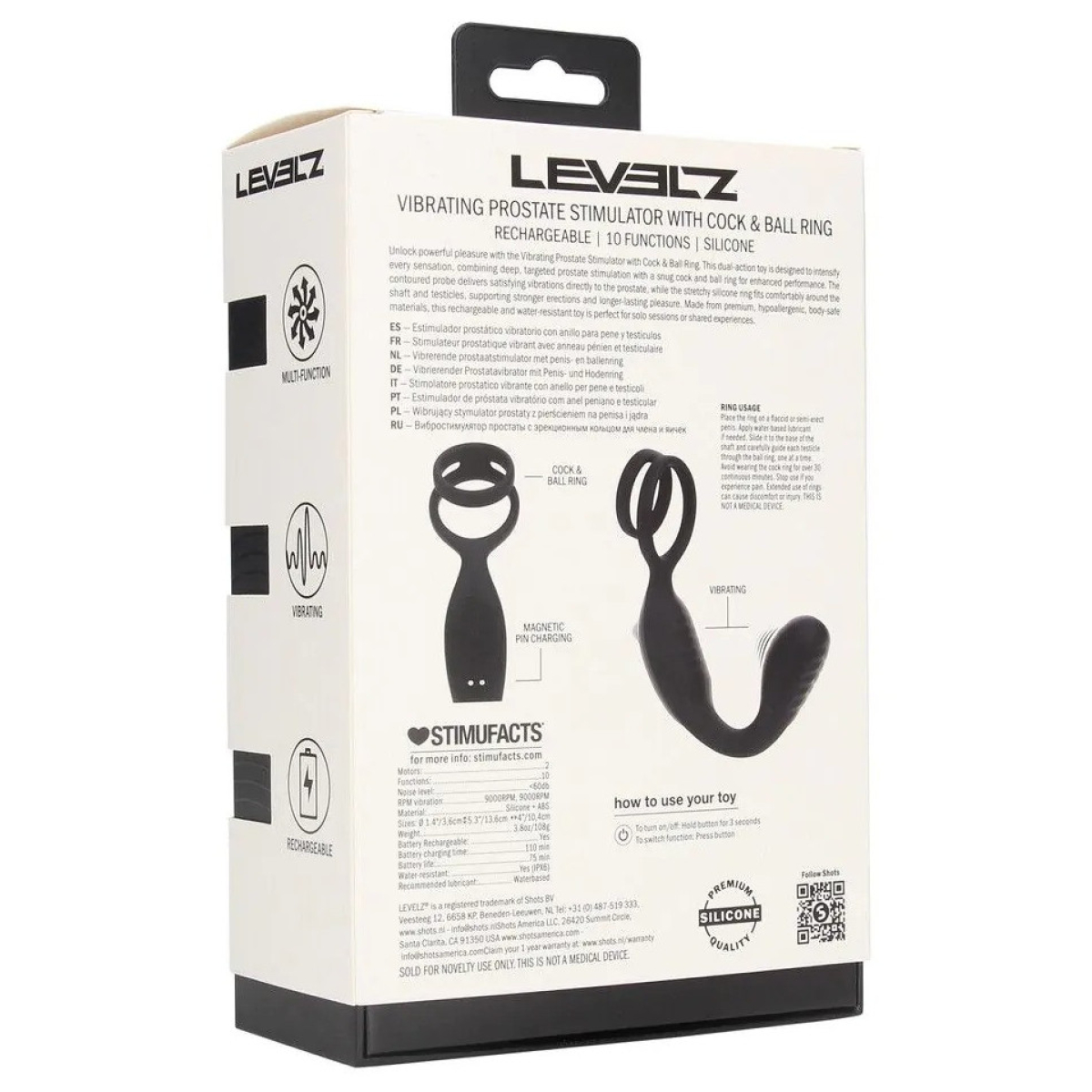 plug ballstretcher dobleez 8 x 36cm 5