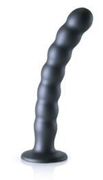 plug beaded g spot l 205 x 32cm gris