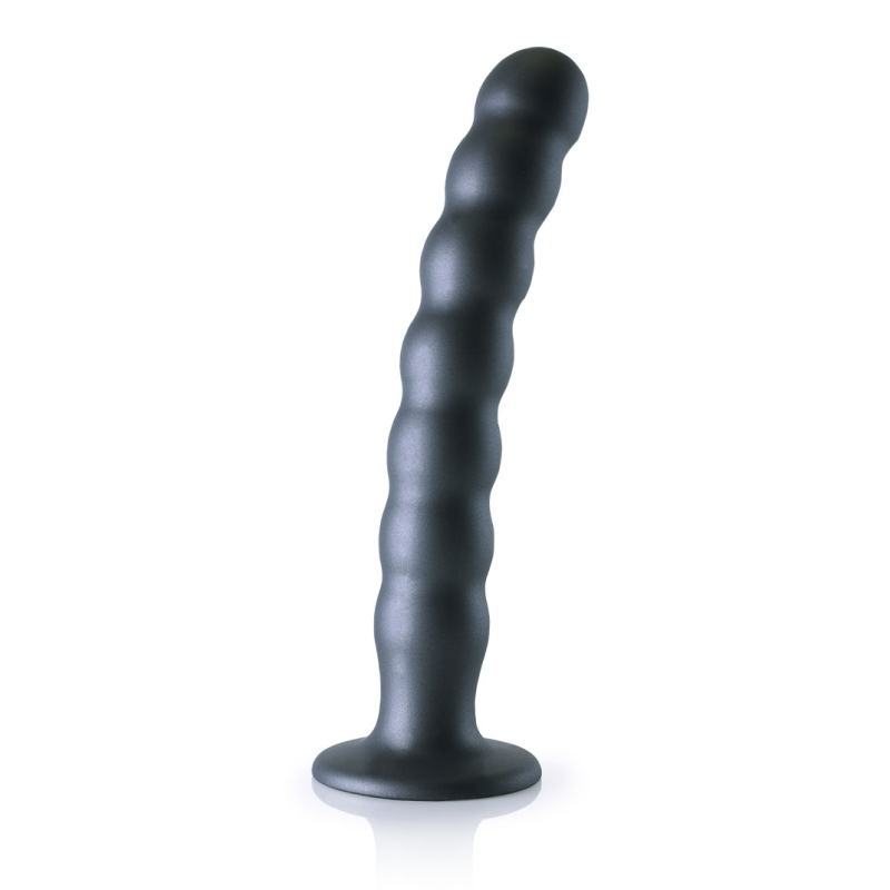 plug beaded g spot l 205 x 32cm gris 2