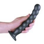 plug beaded g spot l 205 x 32cm gris 5