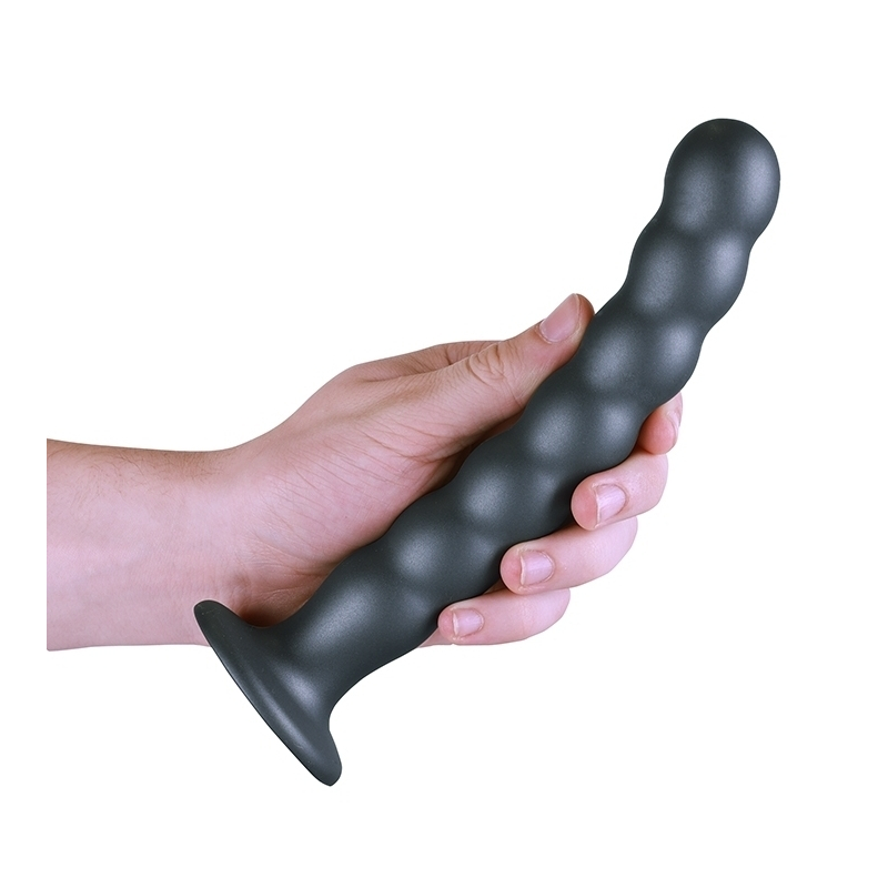 plug beaded g spot l 205 x 32cm gris 5