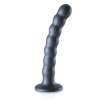 plug-beaded-g-spot-m-165-x-25cm-gris plug beaded g spot m 165 x 25cm gris