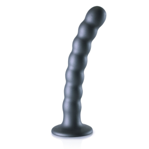 plug beaded g spot m 165 x 25cm gris