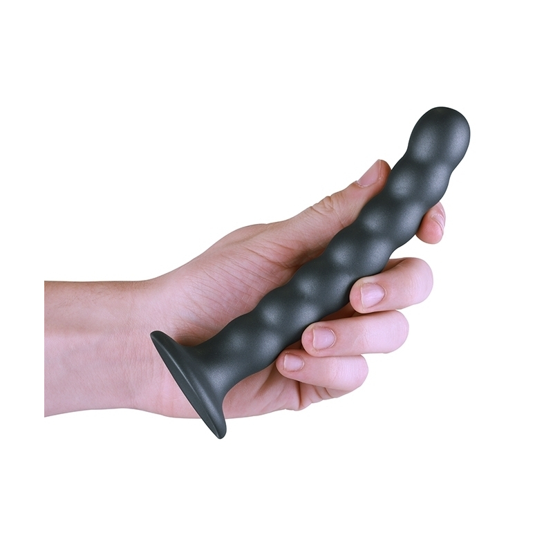 plug beaded g spot m 165 x 25cm gris 5