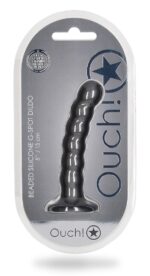 plug beaded g spot s 13 x 25cm gris 1