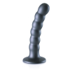 plug-beaded-g-spot-s-13-x-25cm-gris plug beaded g spot s 13 x 25cm gris