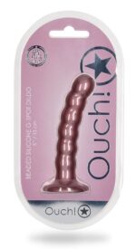 plug beaded g spot s 13 x 25cm rose 1