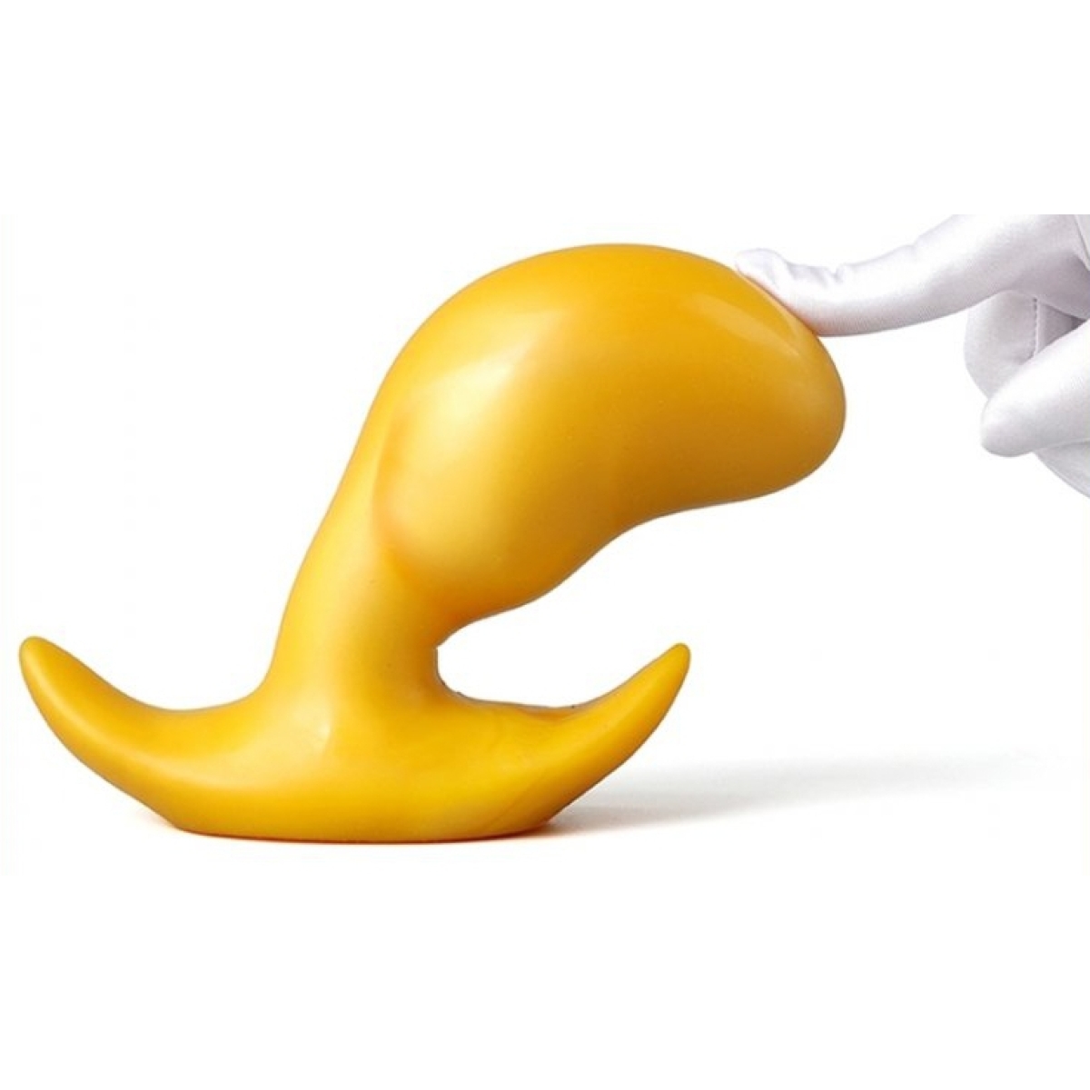 plug bean s 10 x 45cm jaune 1