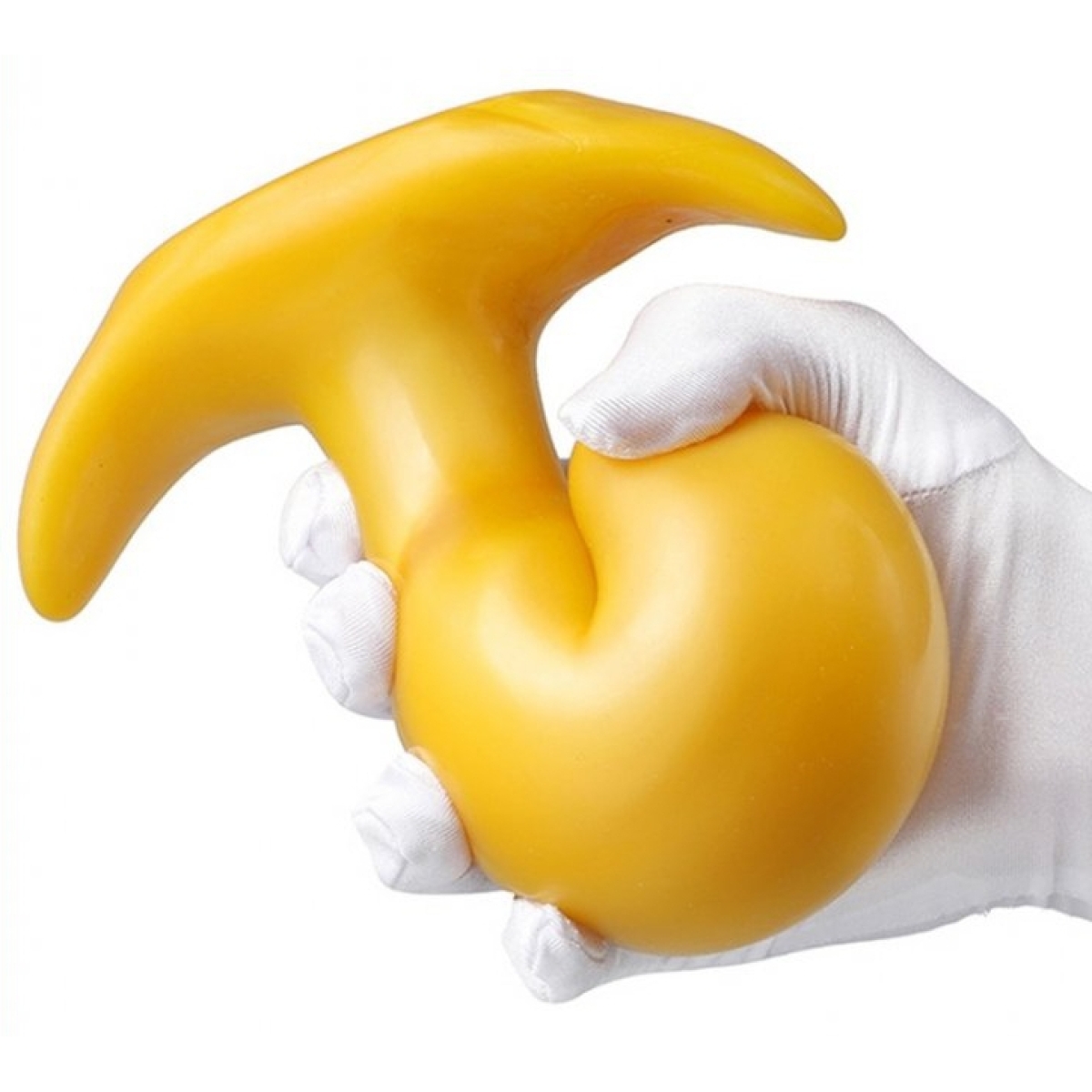 plug bean s 10 x 45cm jaune 2