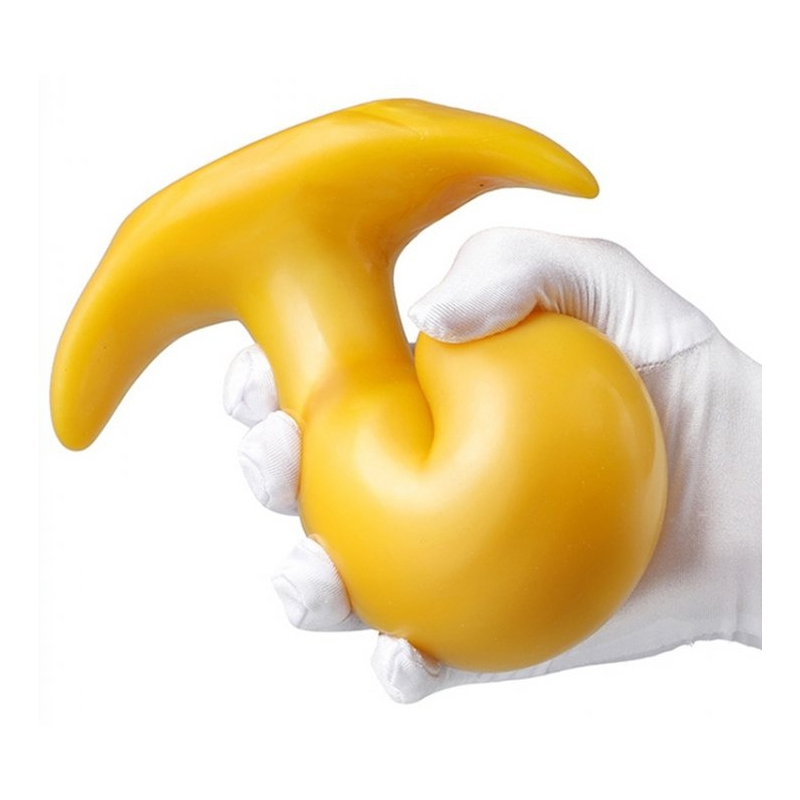 plug bean s 10 x 45cm jaune 2