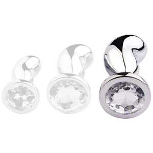 plug bean silver l 9 x 35cm