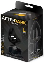 plug bijou afterdark l 8 x 4cm noir 1