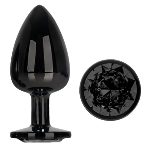 plug bijou afterdark l 8 x 4cm noir