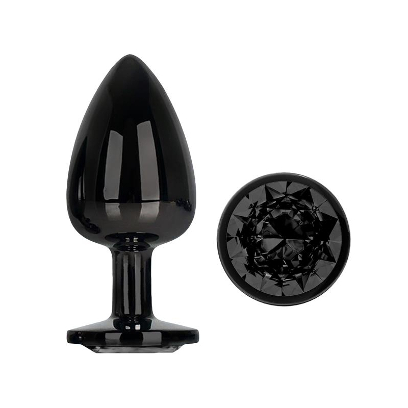 plug bijou afterdark l 8 x 4cm noir