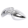 plug bijou anal avec base arrondie curve 6 x 28 cm bijou bleu 1