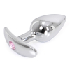 plug bijou anal avec base arrondie curve 6 x 28 cm bijou rose