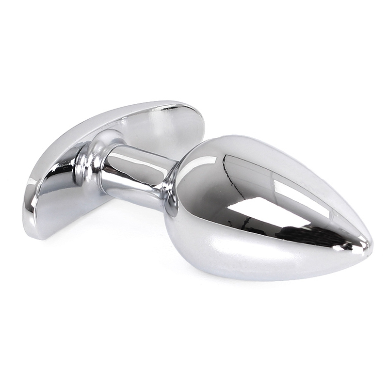 plug bijou anal avec base arrondie curve 6 x 28 cm bijou transparent 1