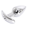 plug bijou anal avec base arrondie curve 6 x 28 cm bijou transparent