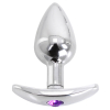 plug bijou anal avec base arrondie curve 6 x 28 cm bijou violet 2