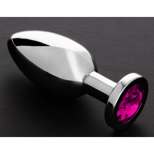 plug bijou anal butty l 9 x 38cm rose