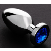 plug bijou anal butty s 5 x 25cm bleu