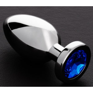 plug bijou anal butty s 5 x 25cm bleu