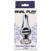 plug bijou anal diamond bum l 12 x 41cm 1