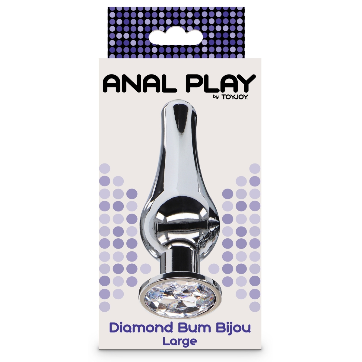 plug bijou anal diamond bum l 12 x 41cm 1