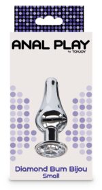 plug bijou anal diamond bum s 9 x 32cm 1