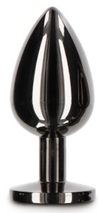 plug bijou anal diamond jewel l 8 x 4cm noir 2