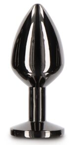 plug bijou anal diamond jewel m 7 x 33cm noir 2