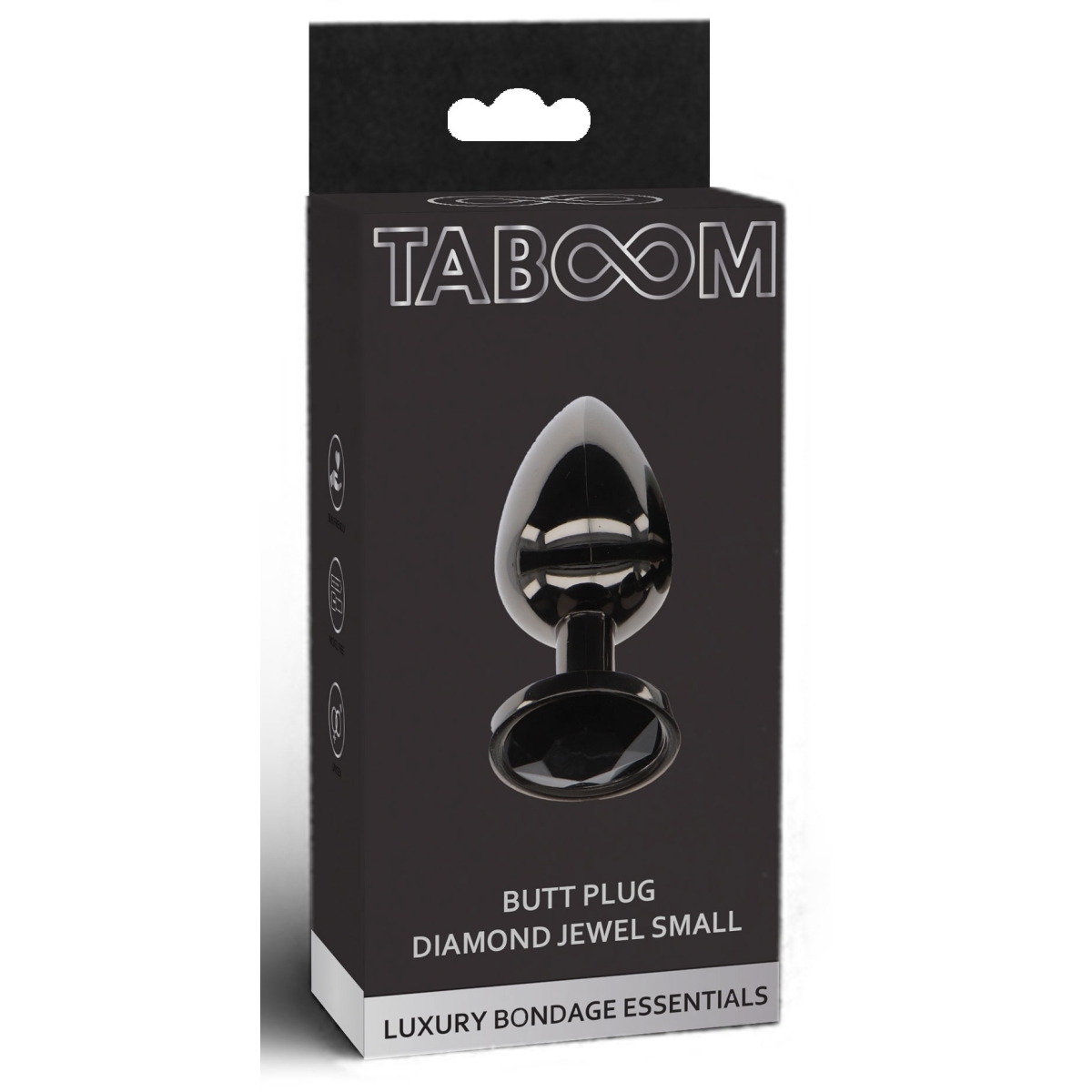 plug bijou anal diamond jewel s 6 x 27cm 1