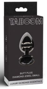 plug bijou anal diamond jewel s 6 x 27cm 1
