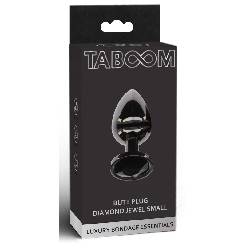 plug bijou anal diamond jewel s 6 x 27cm 1