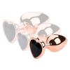 plug bijou anal gold heart s 6 x 27cm noir