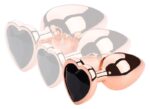 plug bijou anal gold heart s 6 x 27cm noir