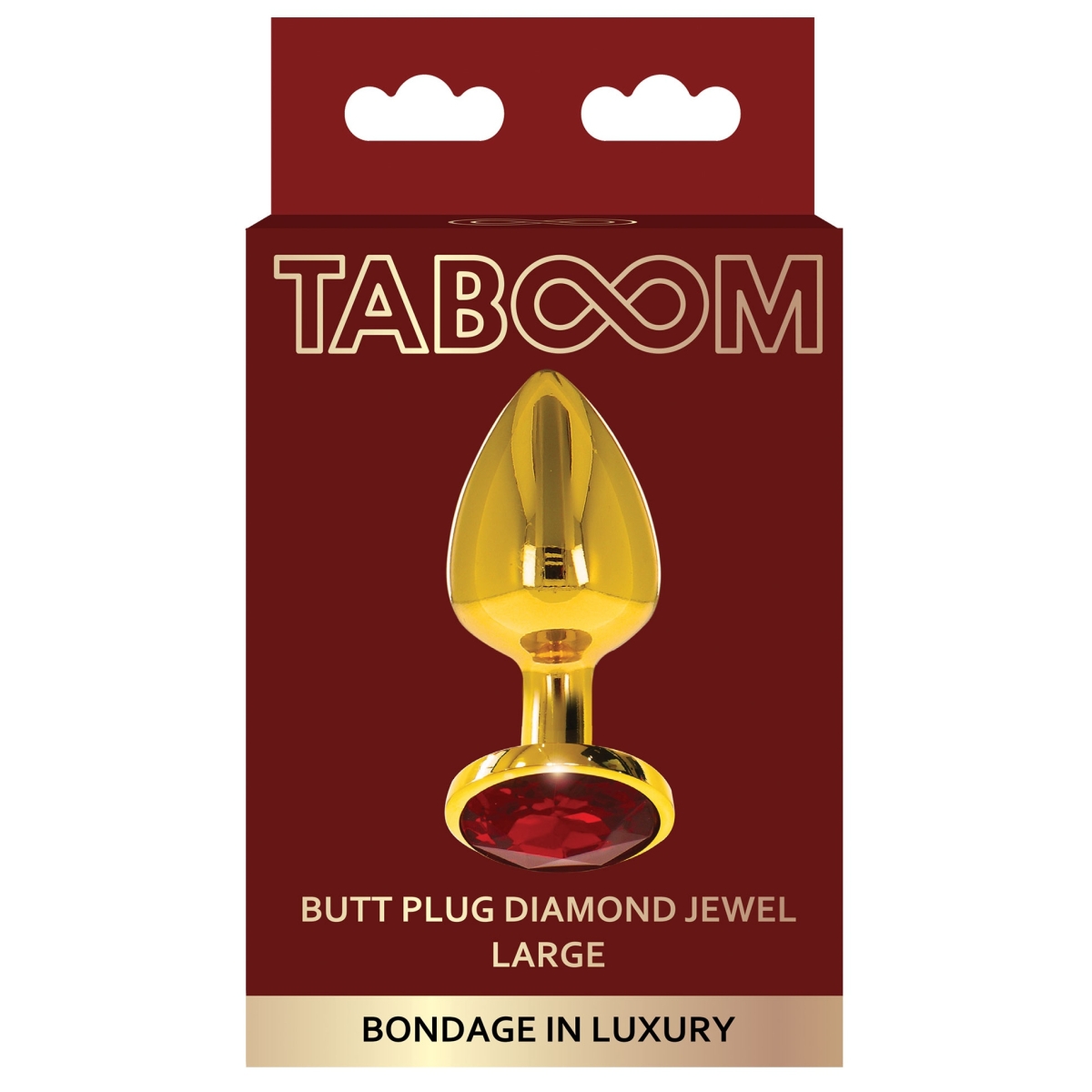 plug bijou anal jewel taboom 8 x 4cm 1