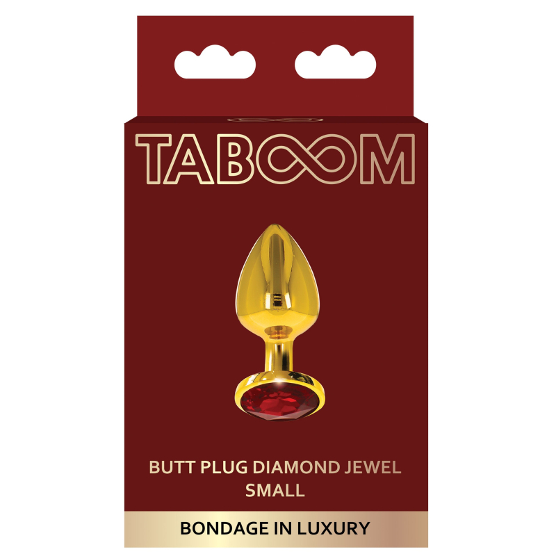 plug bijou anal jewel taboom s 6 x 27cm 1