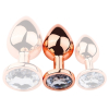 plug bijou anal pinkygold m 75 x 33cm bijou transparent 1