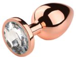 plug bijou anal pinkygold s 65 x 27cm bijou transparent 2