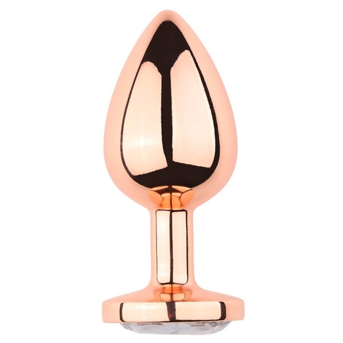 plug bijou anal pinkygold s 65 x 27cm bijou transparent 3