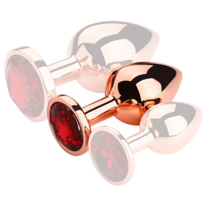 plug bijou anal redgold m 75 x 33cm bijou rouge