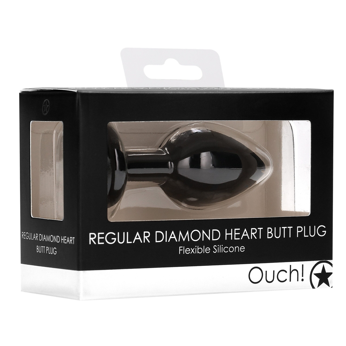 plug bijou anal silicone heart 6 x 28 cm noir 1 scaled