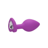 plug bijou anal silicone heart 6 x 28 cm violet 6 scaled