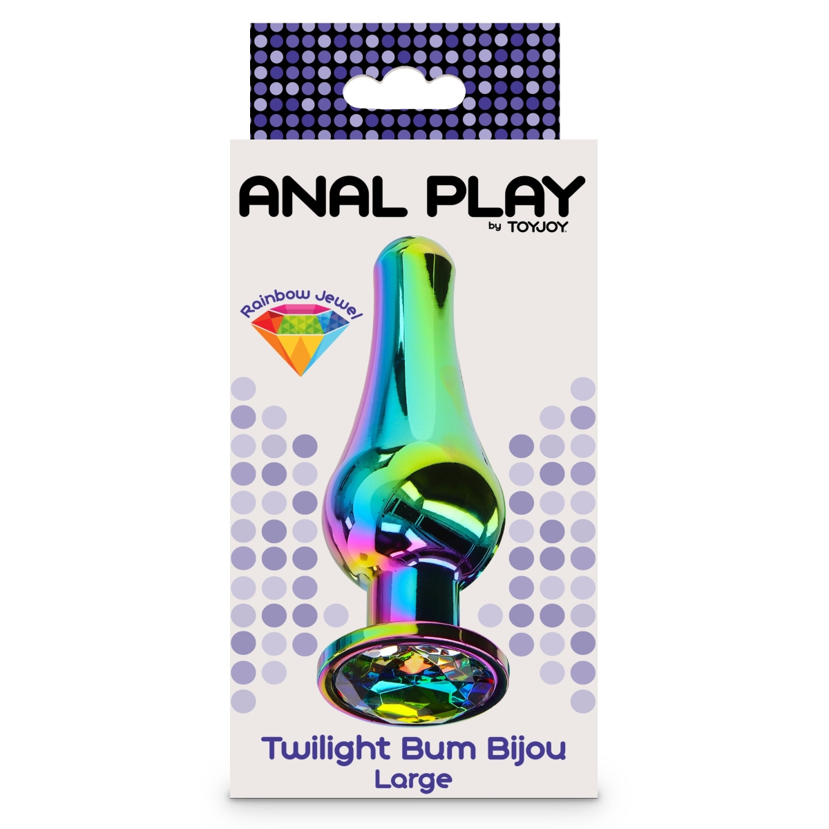 plug bijou anal twilight bum l 12 x 4cm 1